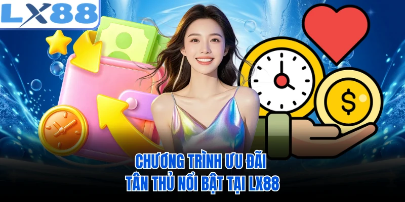 Chương trình ưu đãi tân thủ nổi bật tại LX88 