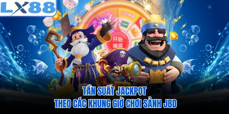 Tần suất Jackpot theo các khung giờ chơi sảnh JBD